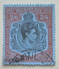 Bermuda Kgvi 1938 2 6 Perf 14 Sg117 Stamp Fine Used