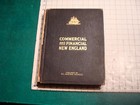 Vintage Book  Scarce-commercial And Financial New England Big Book 426pgs 1906