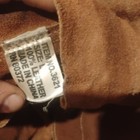 Brown Leather Welding Jacket Size L Mpn 3621
