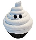 Dezicakes Fake Cupcake For Halloween  Artificial Food Ghost Cupcake