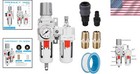 High Performance Compressor Air Filter With Poly Bowl   5 Micron Filter Element
