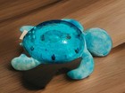 Cloud B Tranquil Sea Turtle Aqua Teal Night Light Music Waves Projector 