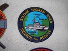 Coast Guard Uscg Cloth Patches Assorted Cities Lot Of 8 Boating Rescue Michigan