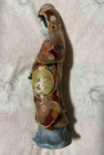 Vintage Japanese Kutani Ware Figurine Kannon Bosatsu Porcelin Signed