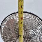 Vornado Silver Swan Brushed Nickel Oscillating Table Fan Brushed Chrome Vintage