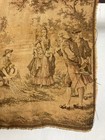 Vintage French Beautiful Picnic  hunting Scene Wall Hanging Tapestry 132x48 Cm