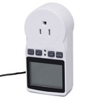 Lcd Digital Plug In Thermostat Timer Switch Socket Temperature Controller Switch