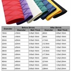 Non Slip Heat Shrink Tubing Fishing Rod Handle Grip Wrap Sleeving Dia 15mm-40mm