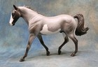 Breyer Missouri Fox Trotter Custom Blue Roan Horse Pinto Model Clover Mawaldees