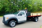 2016 Ford F450 12  Flatbed Dump Truck 6 7 Power Stroke Only 109584 Miles
