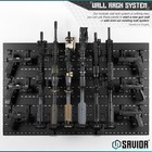 Savior Wall Rack System Slatwall Only Diy Kit Rifle Pistol Firearm Display Mount