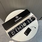 Brand New Summer Chanel  Automatic Black Frame Folding Umbrella