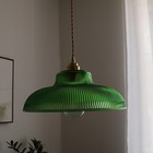 Pendant Light Fixture Farmhouse Vintage Glass Pendant Ceiling Hanging Lamp