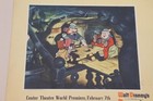 Pinocchio Disney Original Vintage Lobby Card Rainbow Room Menu Movie Poster 1940