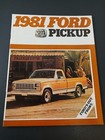  2  1981 Ford Truck  4x4 Sales Brochures 