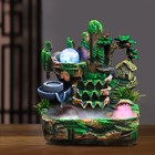 4 Types Indoor Water Fountain Led Light Tabletop Waterfall Feng Shui Decor Home