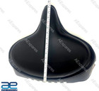 Police Solo Seat For Harley Leather Skirt Knucklehead Panhead Shovel Tc Ecs