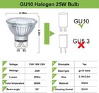 Halogen Bulb 25w Np5 Candle Warmer Etc Replacement Light Bulb  4 Pack  Gu10