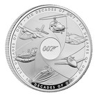 2024 Six Decades Of 007 James Bond Completer  1 Oz Silver Proof Coin Box Coa