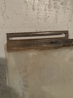 Antique Automobile Car Glass Original Studabaker     17 1 2  W tall Curved End
