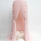Mosquito Net Hanging Tent Star Decoration Baby Bed Crib Canopy Tulle Curtains Fo