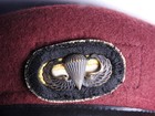 Veitnam Era Red Beret Airbourn Pin Attached