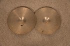 1960s Zildjian 14  Hi Hat Cymbals 915g 1142g