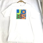 Vtg Steve Jobs 5 Year Memorial T-shirt Robert Indiana Love Inspired Art Oct 16 