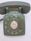 Vintage Western Electric Bell System 500 Rotary Phone Green Tested Works Great