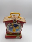 Fisher Price Teaching Clock Music Box Retro Mattel 2009 Reissue Of Classic 1968 