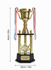 25 Inch Large Trophy Cup With Free Custom Engraving - Premuim Metal Cup Trophy