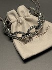 David Yurman Sterling Silver 925 Oval Link Chain Bracelet  9 Inches 