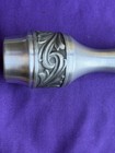Vintage Pewter Viking Vase Made In Norway Mid Century 6 hx3 w