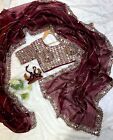 New Saree Blouse New Sari Indian Wedding Designer Bollywood Pakistani Party Wear