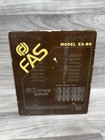 Vintage Rare Fas Ea-80 7-band Graphic Equalizer Amplifier 60w X2 Spectrum