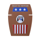 Desert Tan Amc Jeep Americana Floor Mat Pair  set Of 2  - Mopar Licensed