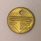 New York City Transit Authority Good For One Fare Token 23mm