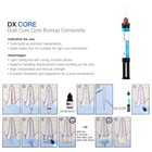 Dentex Dental Composite Resin Dual Cure Core Build Up Light Self Cured A3  a2