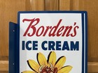 Bordens Ice Cream Flange Sign Elsie Cow Farm Vintage Style Wall Decor