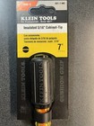 New   Klein Tools Insulated 3 16    Cabinet-tip 7    178mm Length Made In The Usa