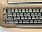 Brown Ibm Selectric Model Typewriter Working With Original Cover