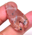 Petrified Wood Stone 36mm Flint Spearhead Head Point Knife Blade Arrowhead