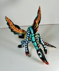 Authentic Manuel Jimenez Oaxacan Wood Carving - Mythical Dragon  Early 1980   s