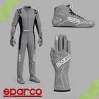 Sparco Go Kart Racing Suit Cik Fia Level 2 Gloves Boots Karting Set