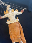 22  Golden Burmese Zawgyi  Marionette Puppet Elaborate Beaded Costume Read All