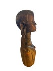 Hand Carved African Tribal Woman Wood Statue