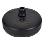 14 Inch Fillable Opp Resin Umbrella Base Black