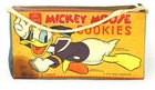 Vintage Mickey Mouse   Donald Duck  empty  Cookies Box - Nabisco  circa 1940 s 