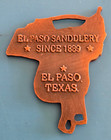 Saddle Pocket Watch Bass Fob El Paso Texas Saddlery
