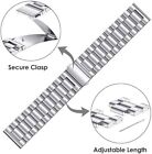 18 20 22mm Metal Watch Band Strap Replacement Bracelet Stainless Steel Wristband